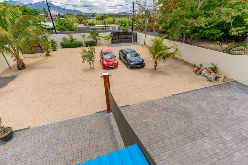 Stella Marris Beachfront Villa Pointe aux Sable Exterior foto